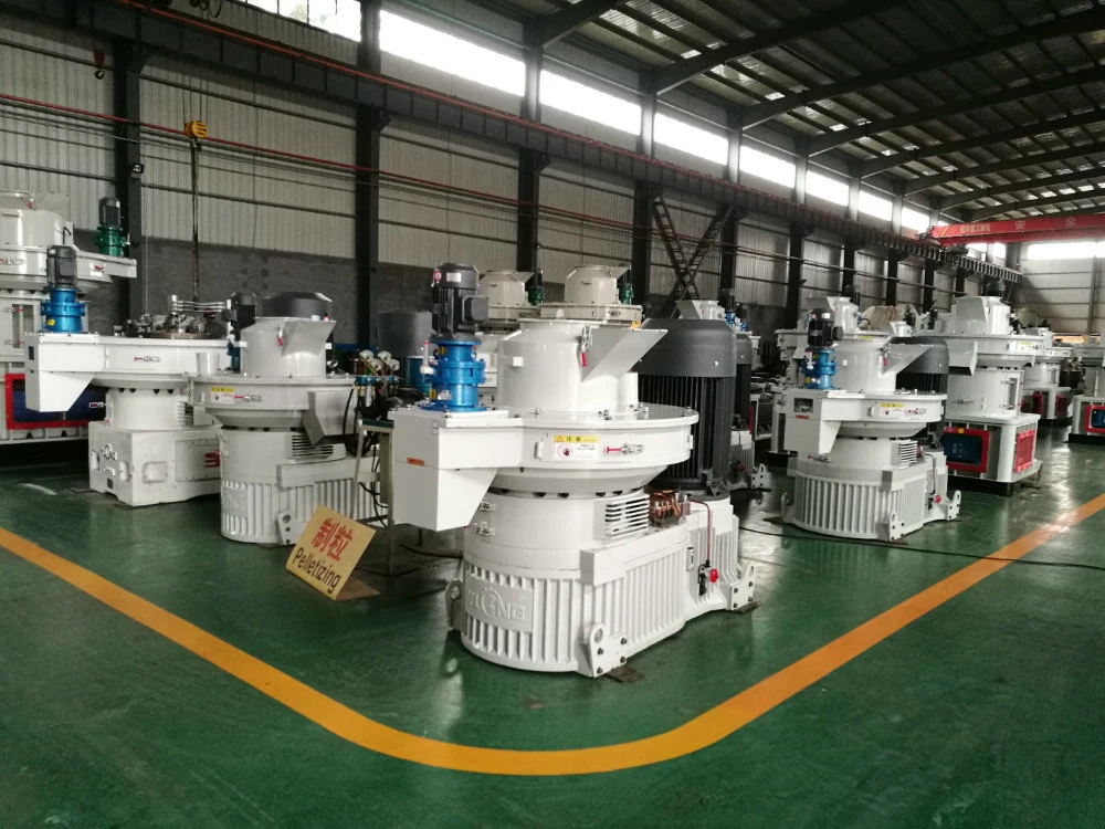 1.5-2t/H 6th Generation Xgj560 Wood Pellet Machine 132kw