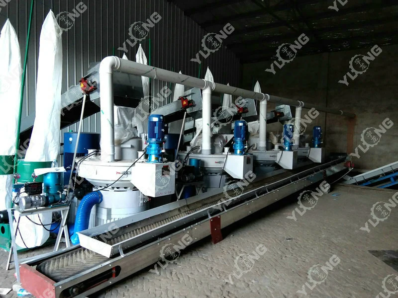 1.5-2t/H 6th Generation Xgj560 Wood Pellet Machine 132kw