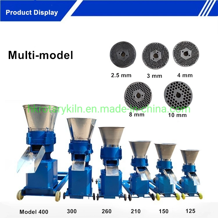 Hot Selling Flat Die Feed Machinery Animal/Feed Pellet Making Machine