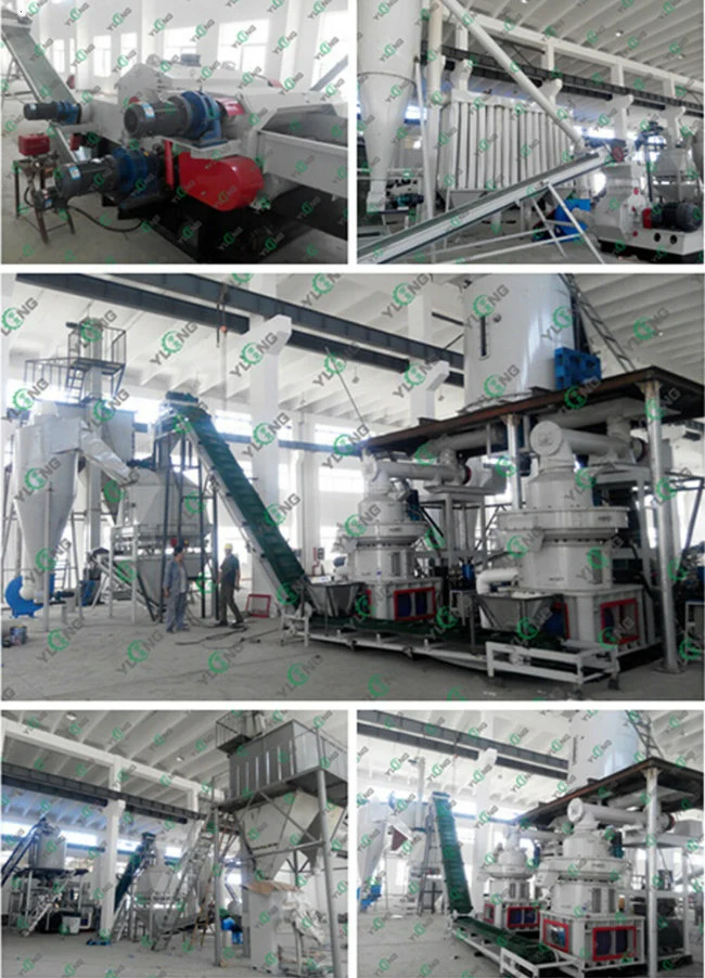 1.5-2t/H 6th Generation Xgj560 Wood Pellet Machine 132kw