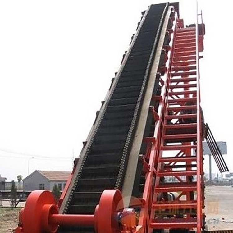 High Quality Fire Resistant Chemical Industry Rubber System Inclined Sidewall Belt Conveyor