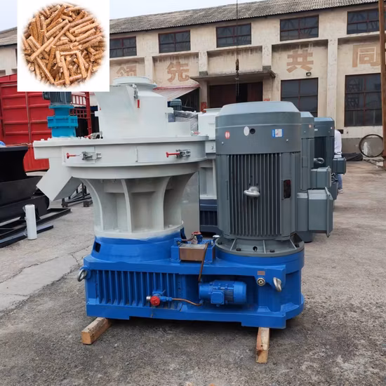 Miglior prezzo per legno o segatura, ecc. Pressa per pellet con anello di trasmissione a biomassa con certificazione CE