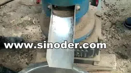 Mulino a pellet di segatura di gusci di arachidi, macchina per la produzione di pellet di legno, fustella piatta, granulatrice per mangime per pollame