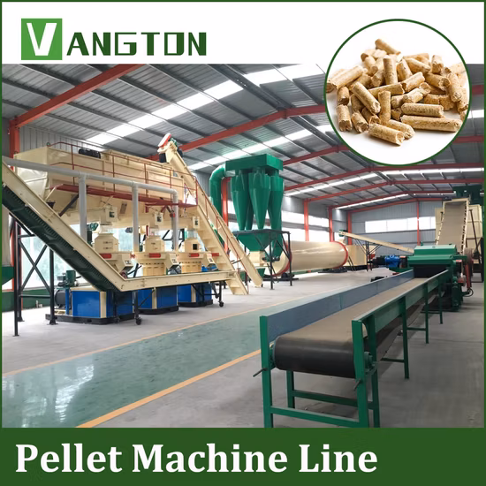 Macchina per pellet ad anello verticale da 1,5-2 t / h con 132 kW