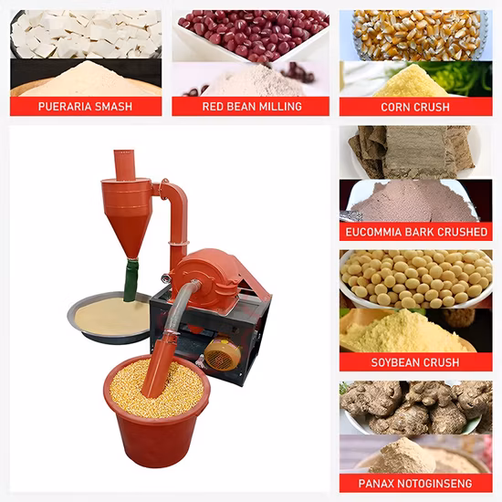 Macinatrice per cereali Sif in vendita Piccolo mulino a martelli per mangime per pollame